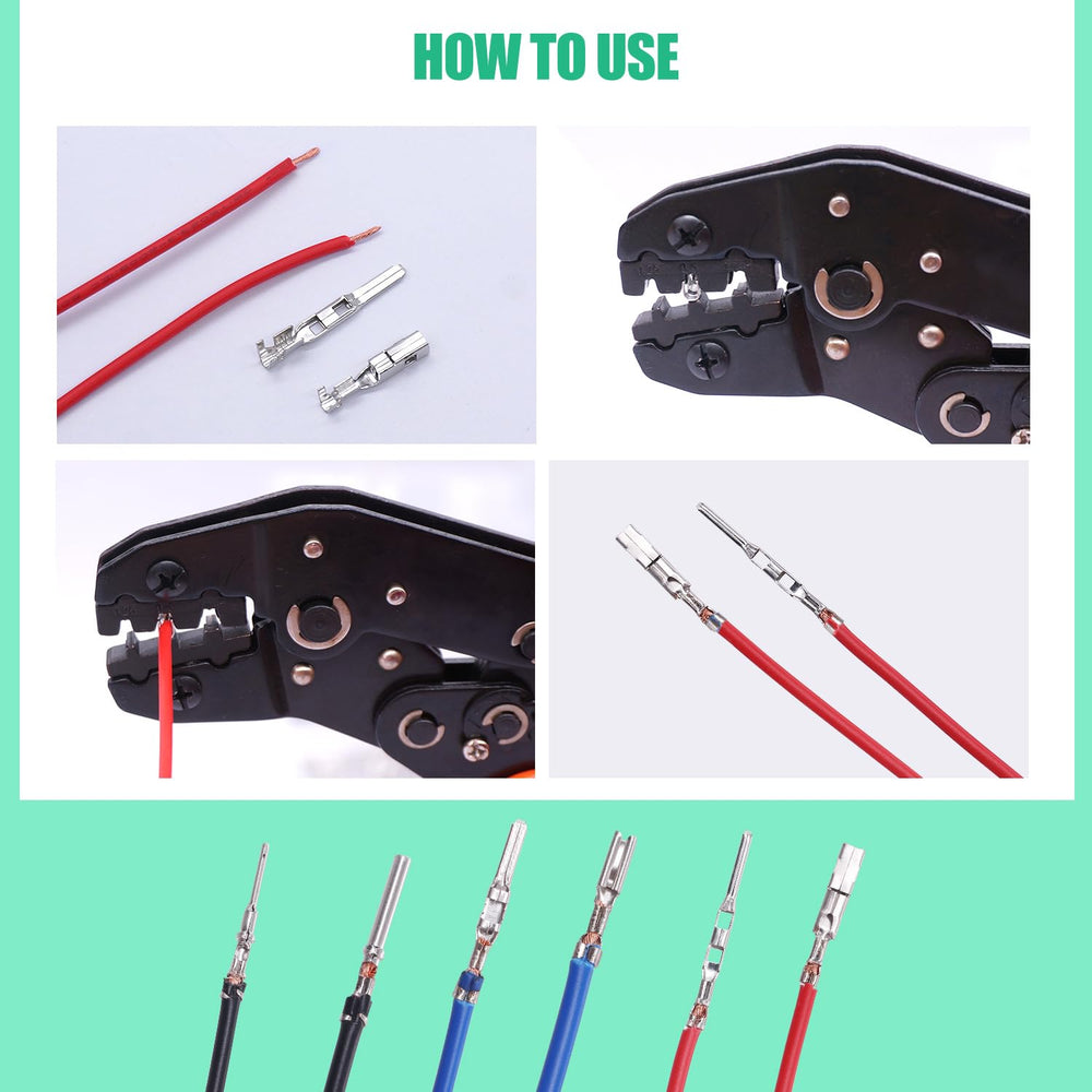 Twidec terminals in use during car wiring repair providing reliable electrical connection