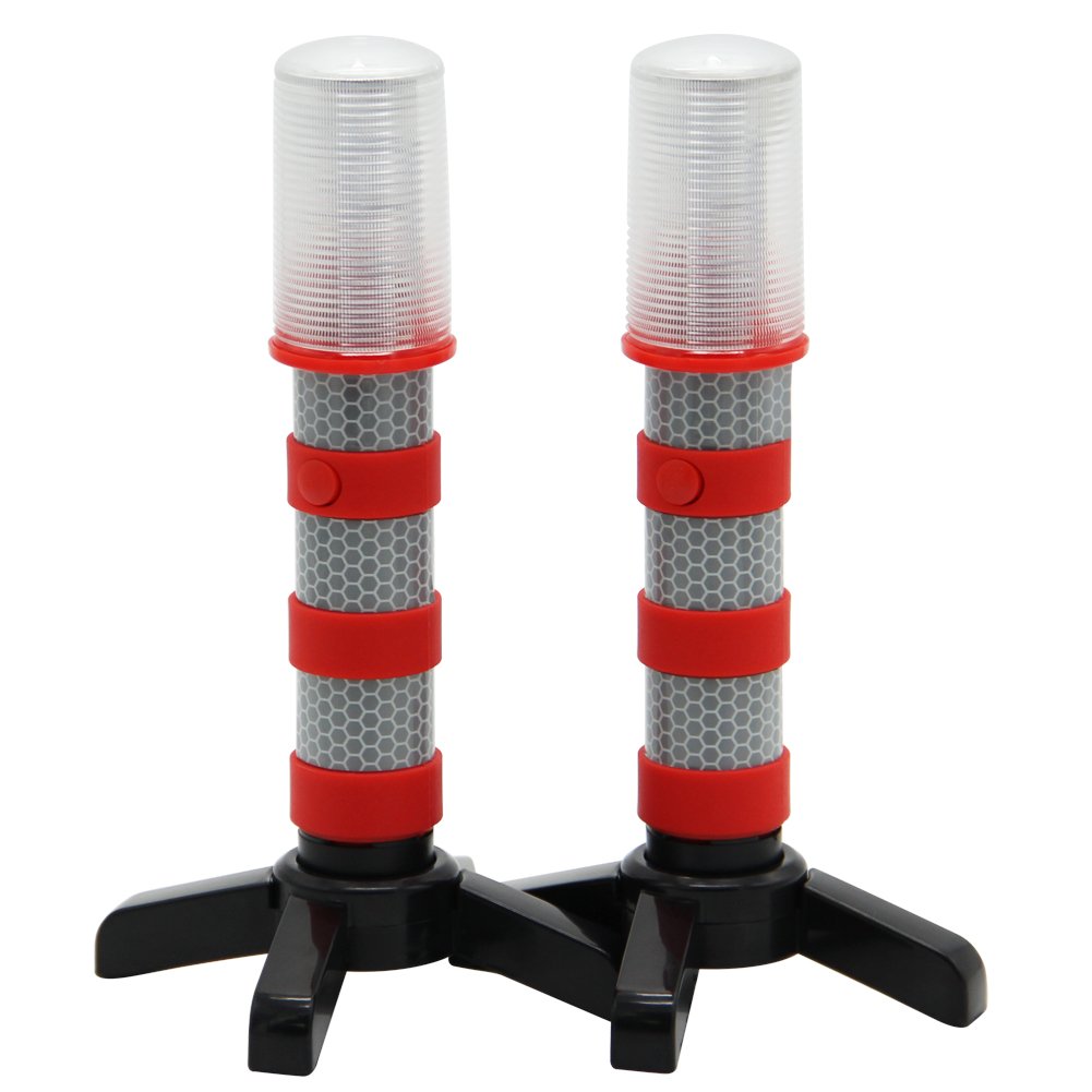 Twinkle Star close-up of red LED array, highlighting powerful long-range visibility