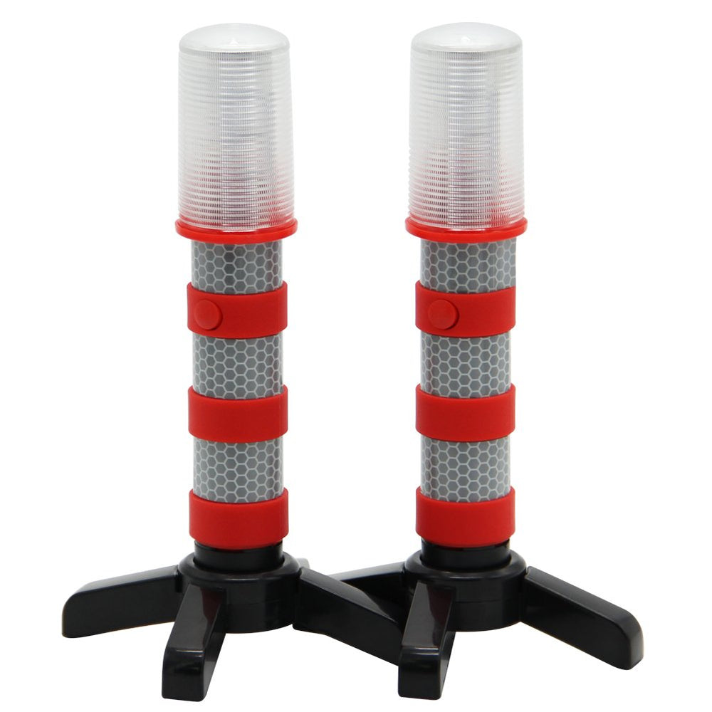 Twinkle Star close-up of red LED array, highlighting powerful long-range visibility