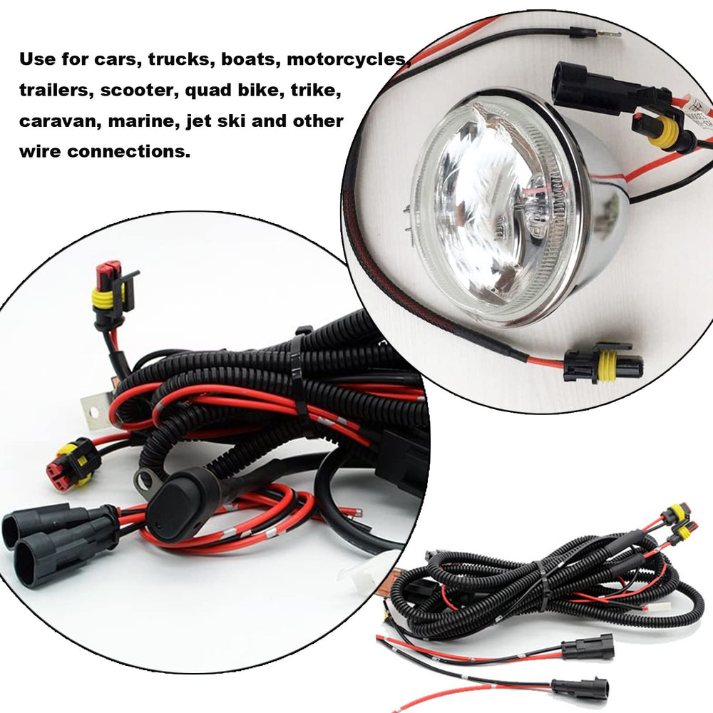Twippo assembled connector installed on vehicle harness demonstrating secure fit