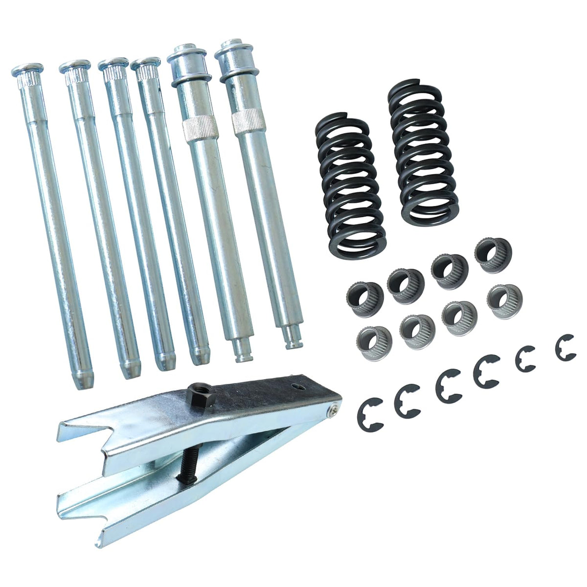 TXRXIZ kit front packaging showing complete hinge repair set and clear contents benefit