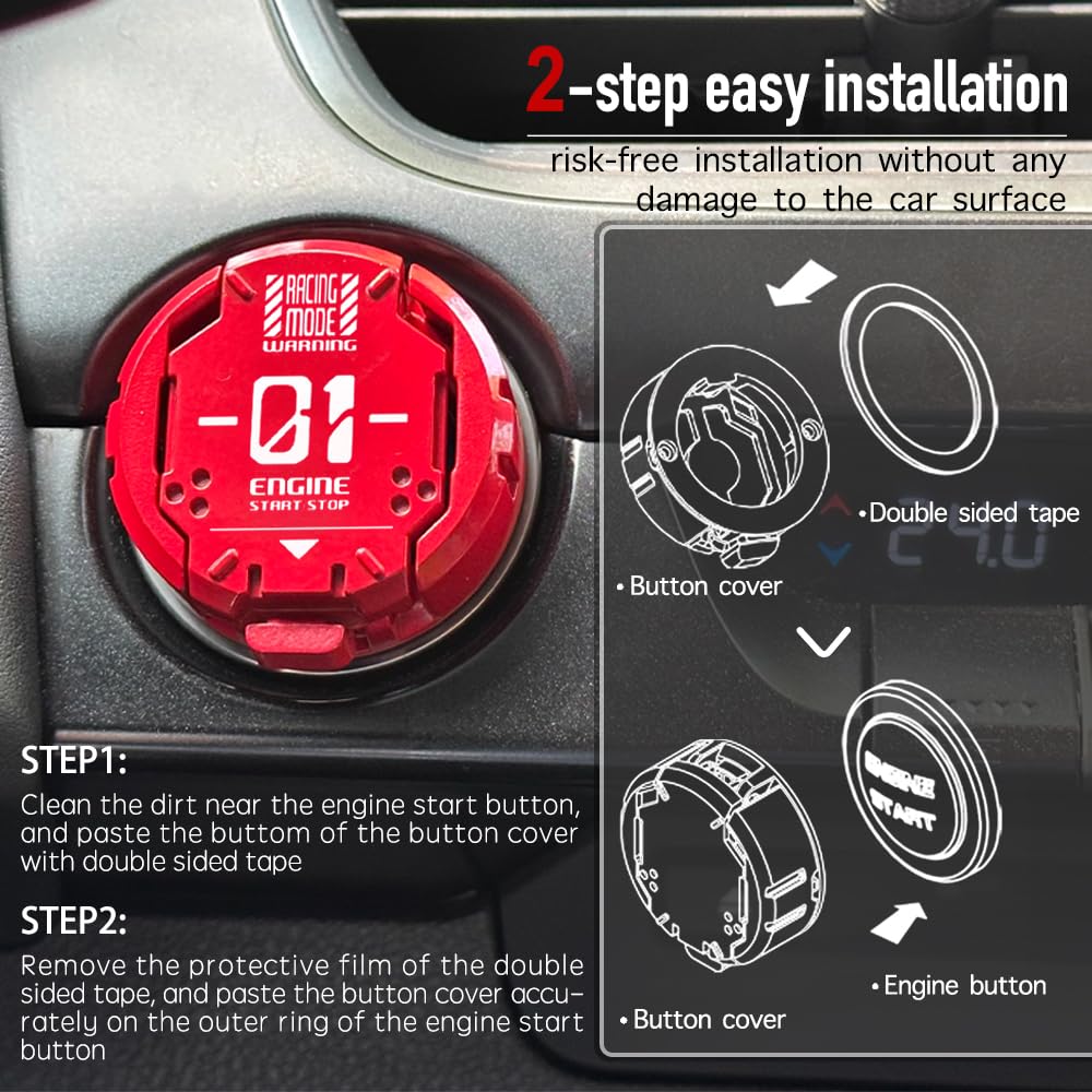 Tybasthe side profile showing double-sided tape enables easy install