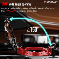 Tybasthe beside car key for scale showing compact fit and seamless integration
