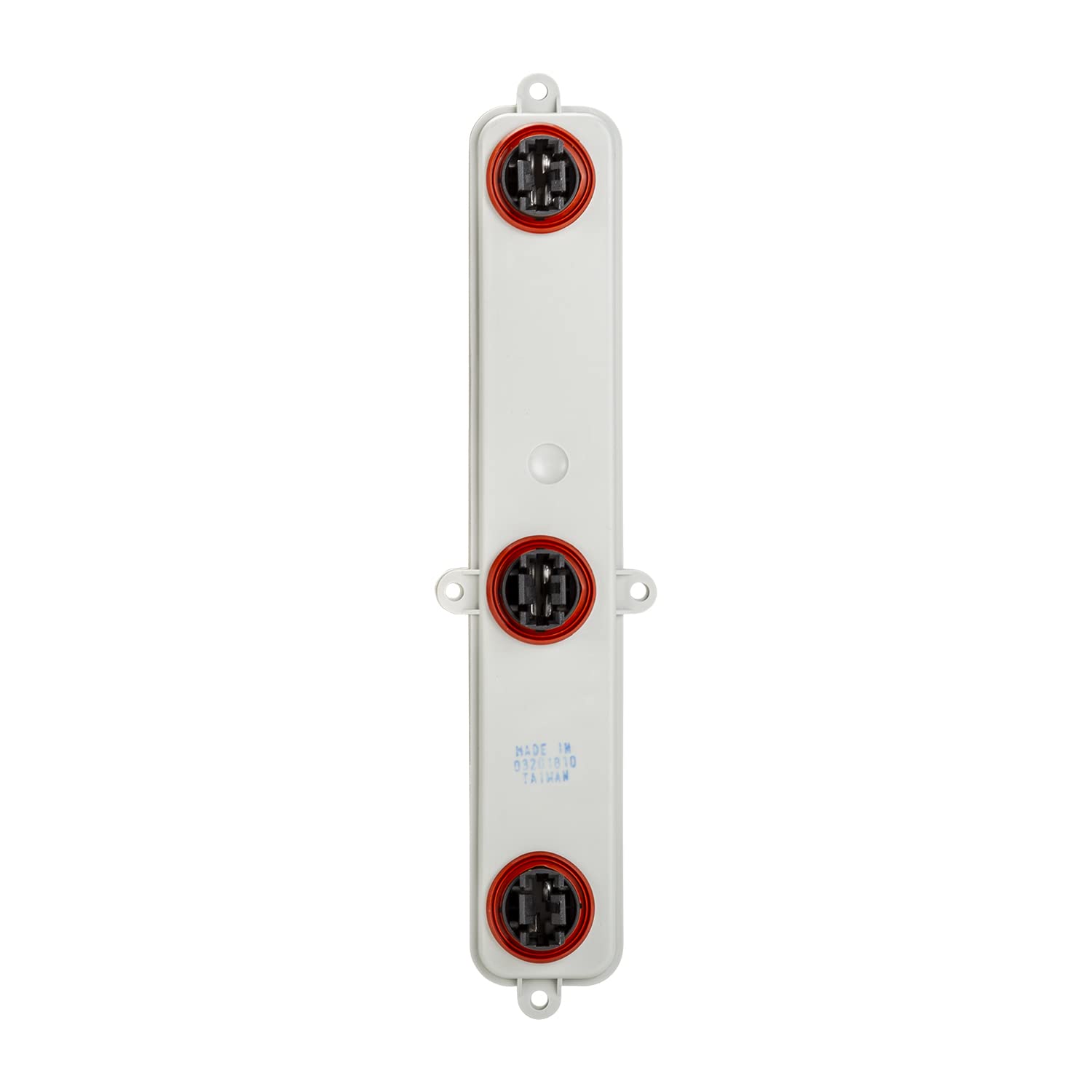 TYC left connector plate front view showing secure mounting and reliable fit