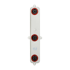 TYC left connector plate front view showing secure mounting and reliable fit