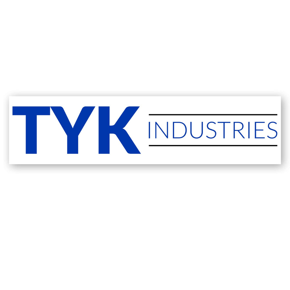 TYK Industries tube next to ruler showing dimensions for accurate fitment benefit