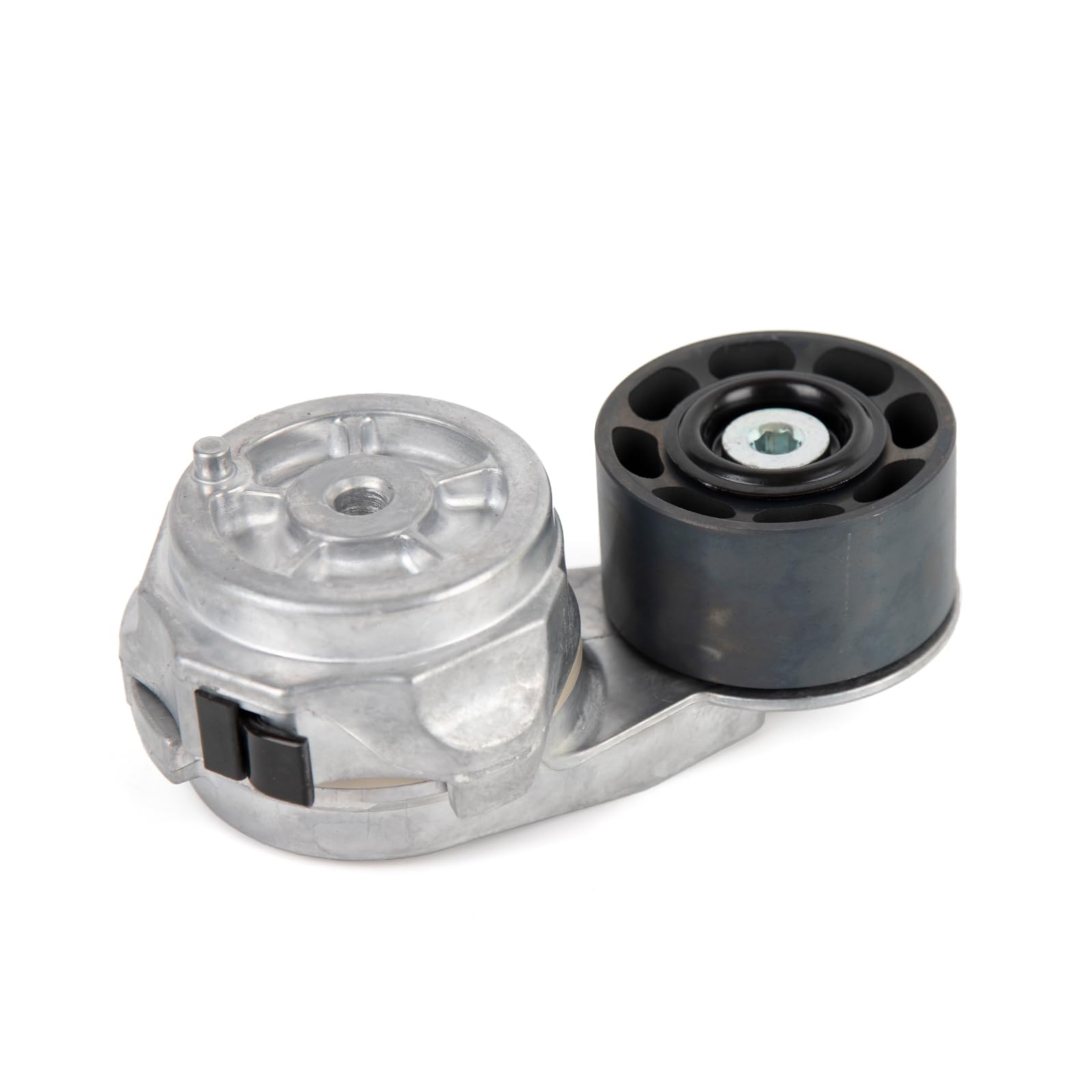 Tykick mounted on engine block demonstrating direct-fit replacement and correct alignment