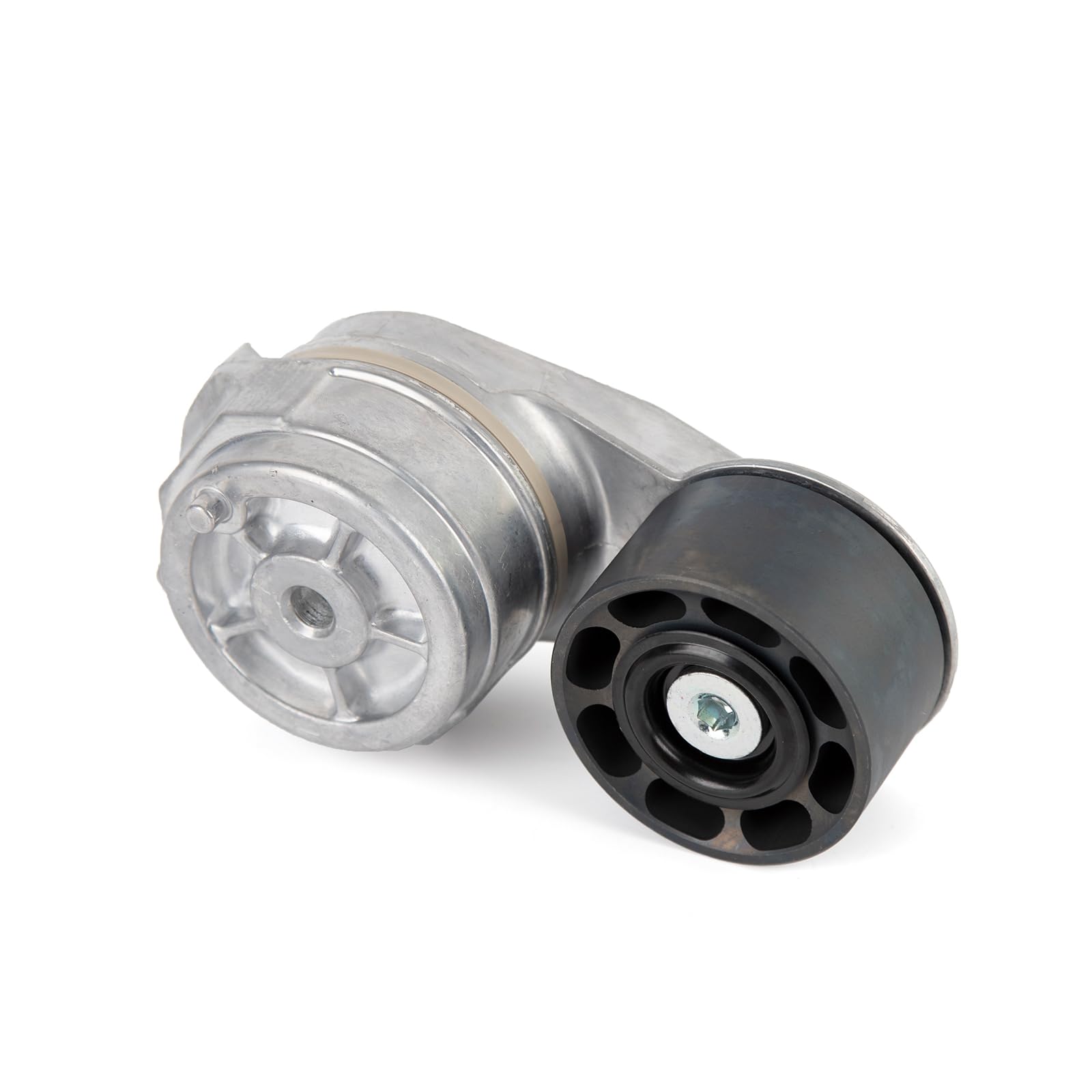 Tykick pulley close-up showing sealed bearing and smooth surface for belt longevity
