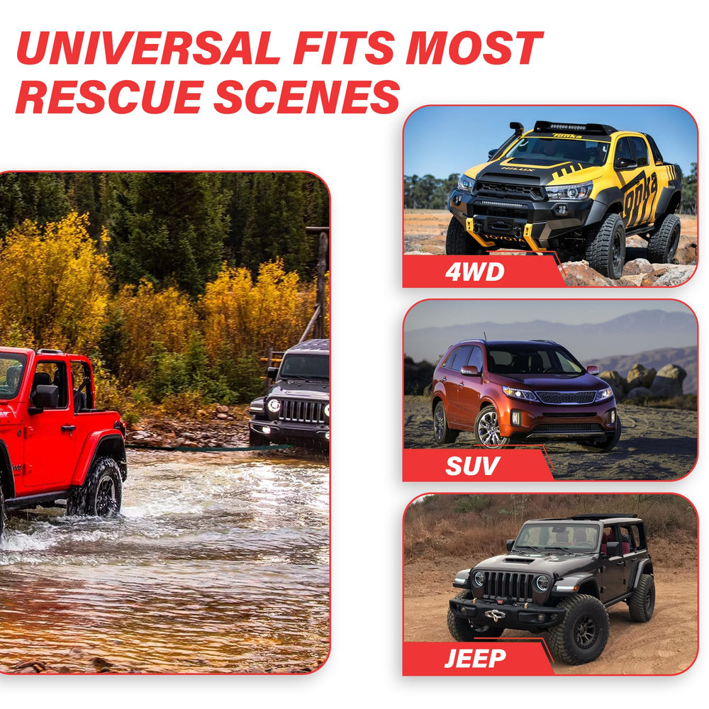 TYT kit in an off-road vehicle recovery scene improving safety