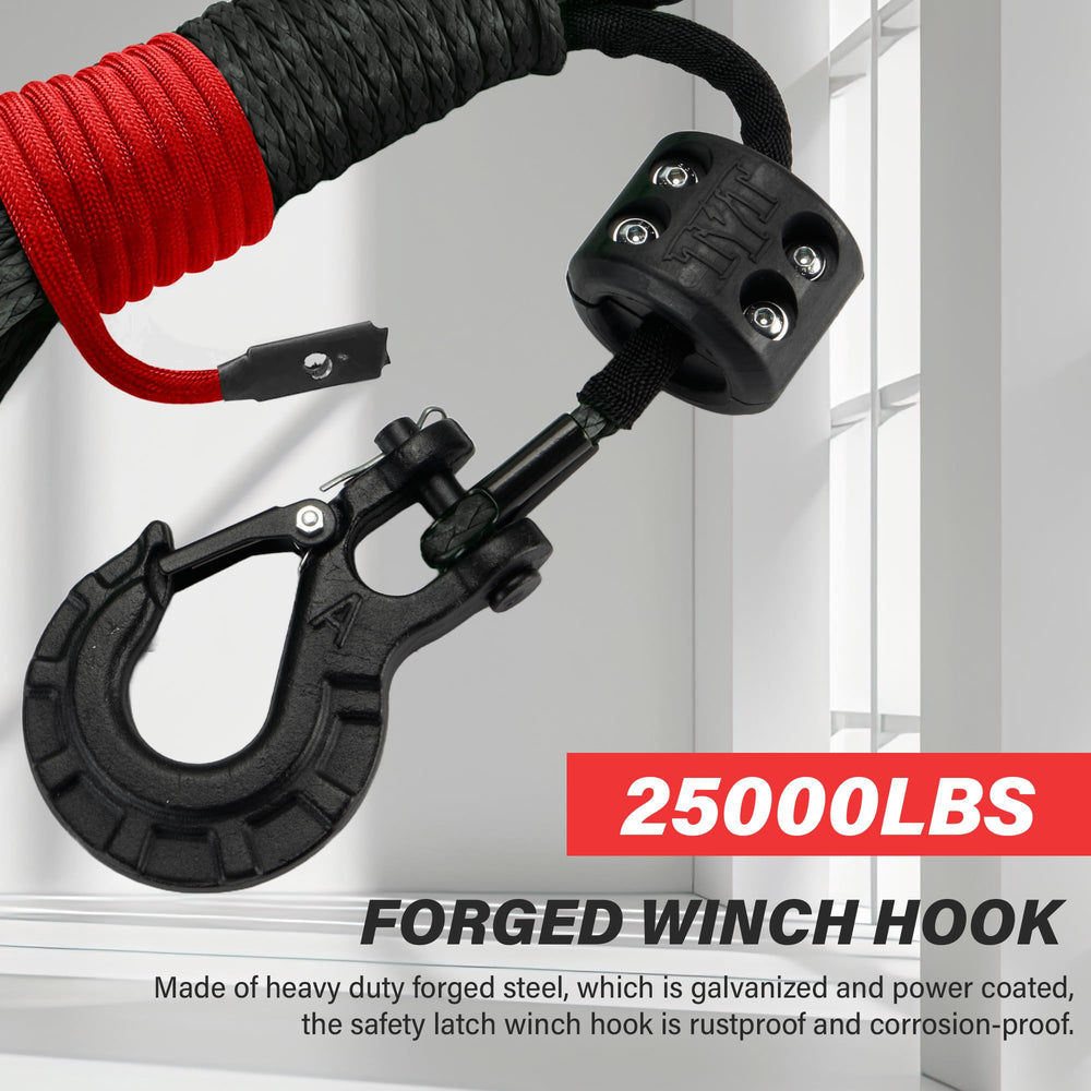 TYT protective nylon sheath covering rope to reduce abrasion
