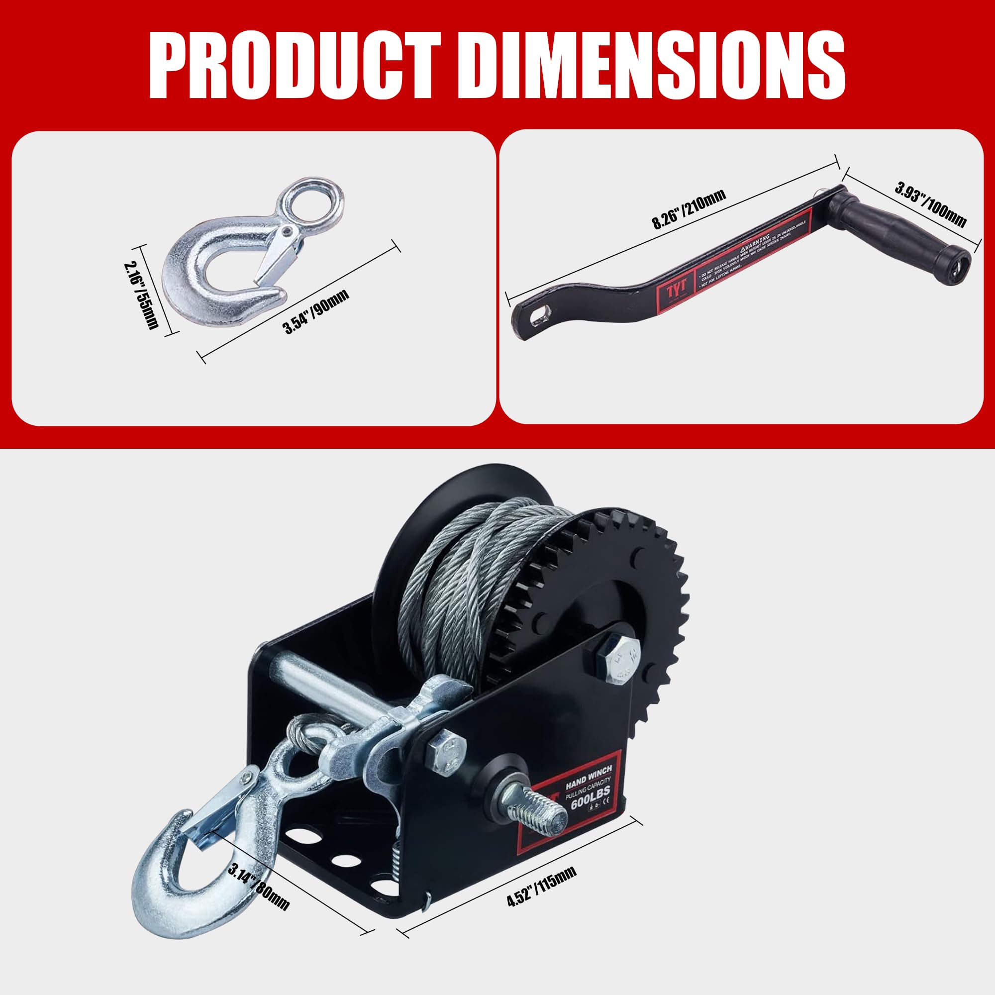 TYT winch on boat trailer loading jet ski illustrating practical in-use benefit