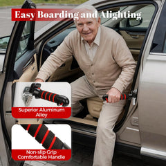 Tzuoen installed in car door latch demonstrating secure use