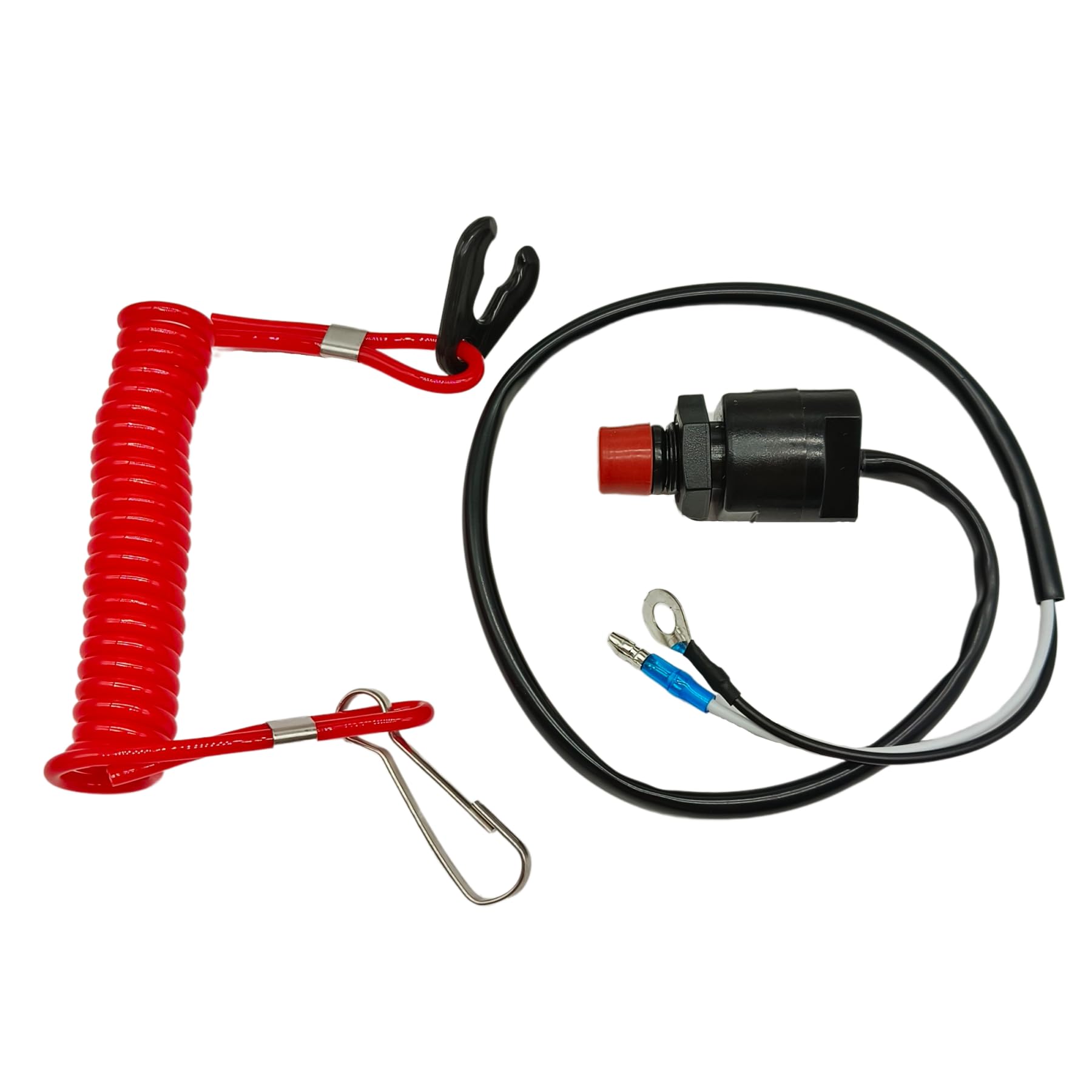 UANOFcn front view of kill switch assembly showing compact fit and durability
