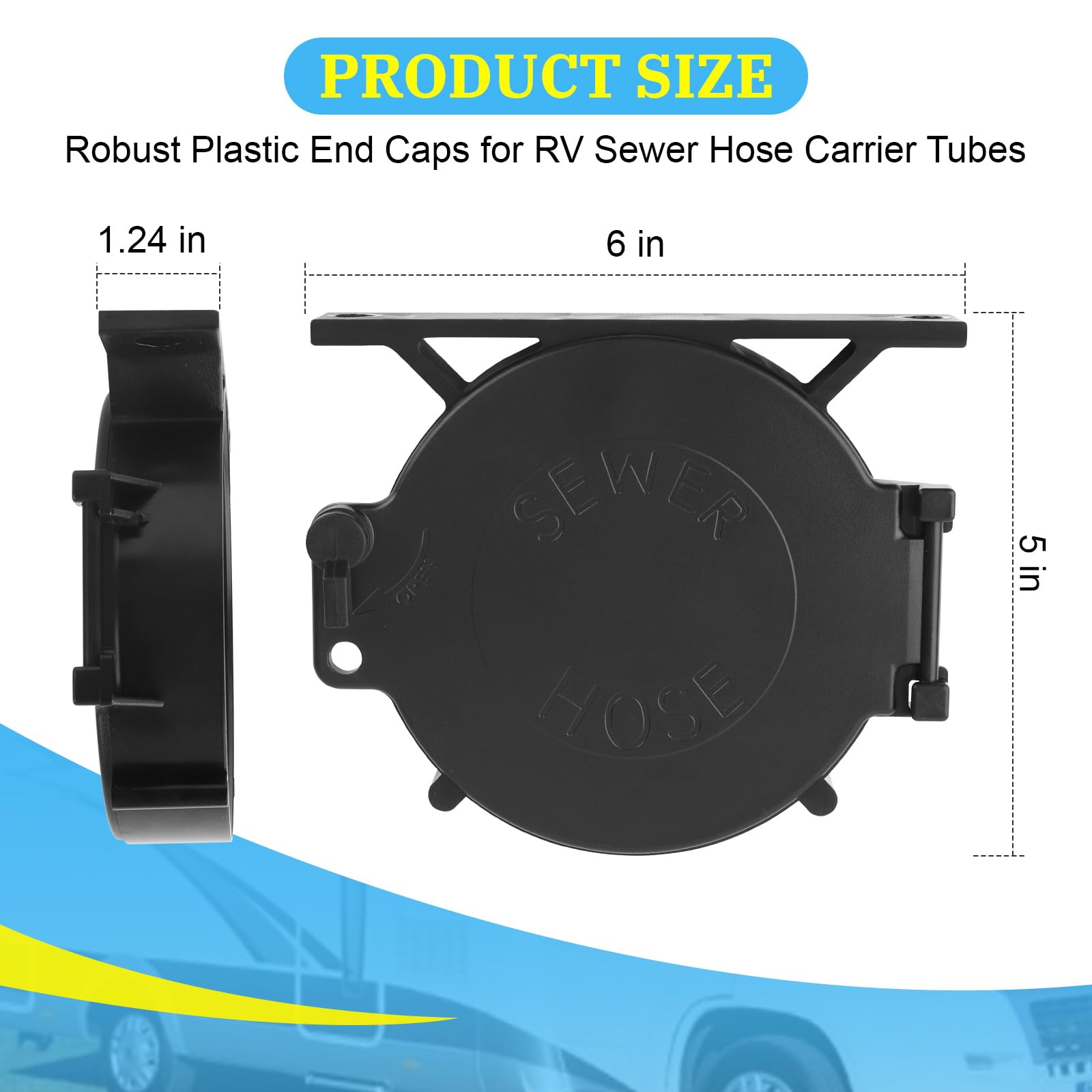 UASAM close-up of rotating locking bracket for secure closure