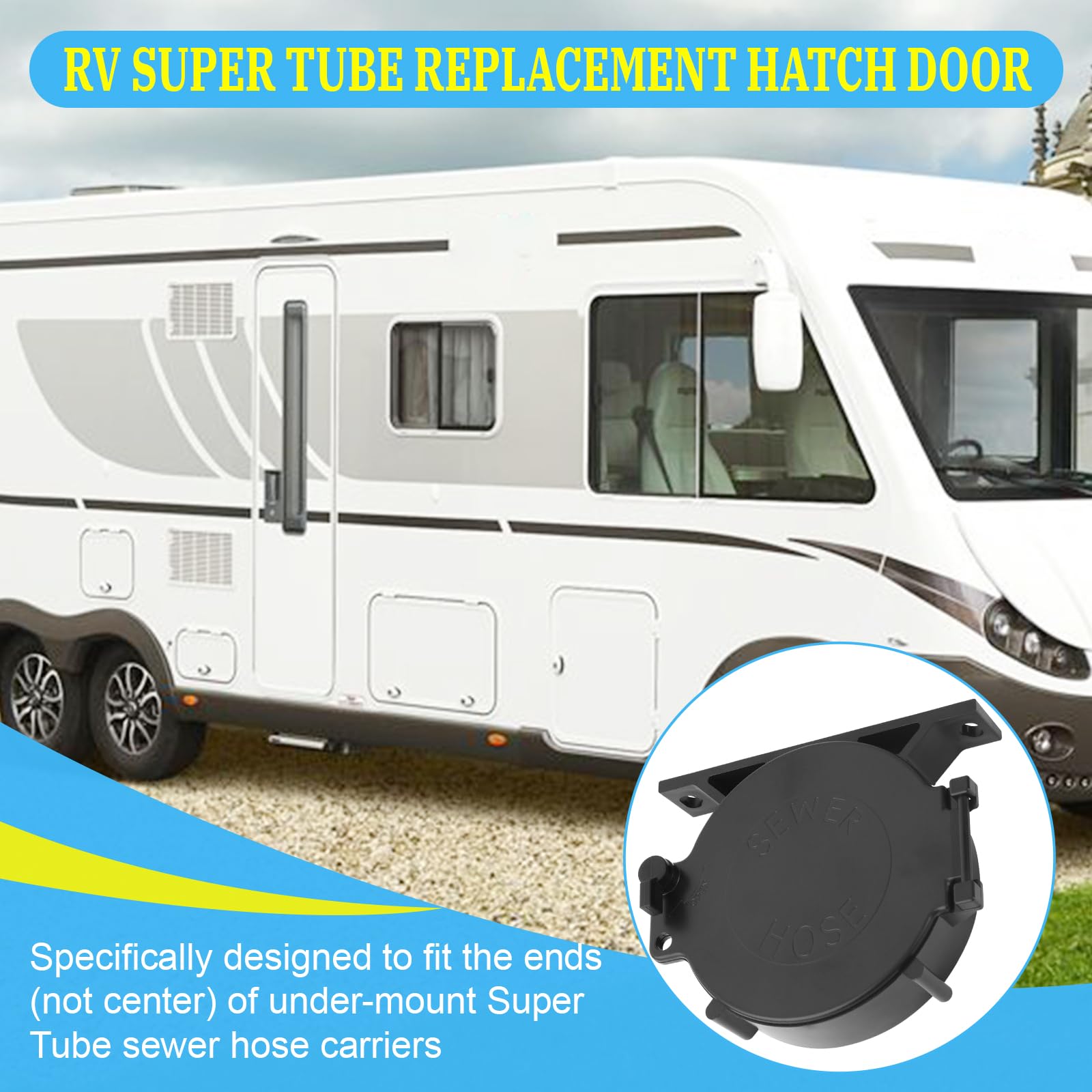 UASAM installed on RV hose tube demonstrating sealed protection