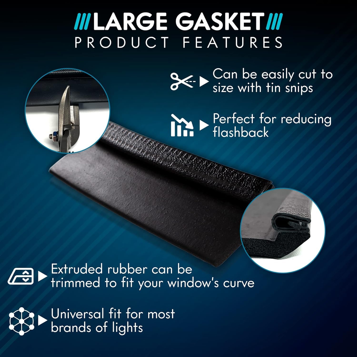 UBL label close-up showing matte finish and professional low-reflection look