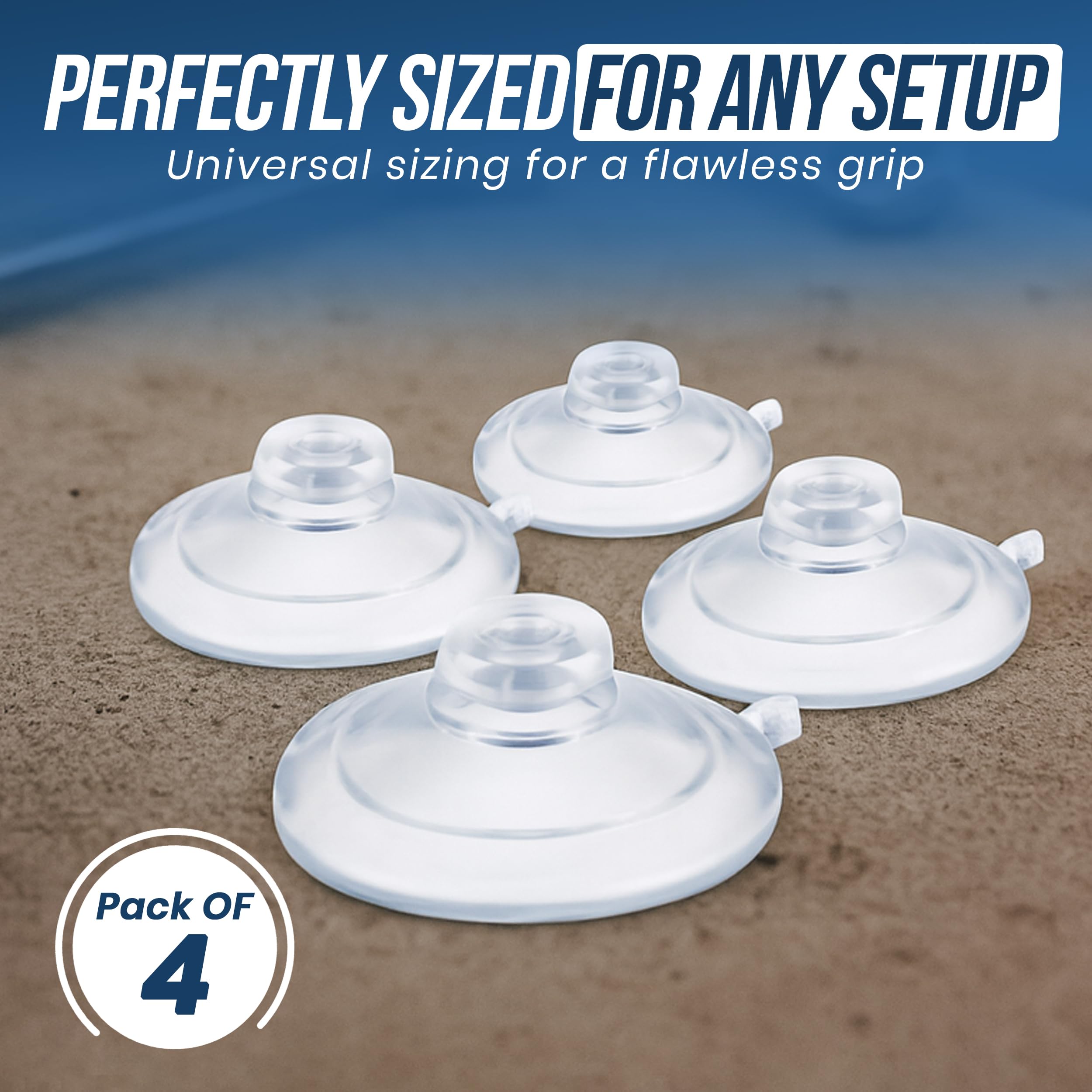 UBL side profile of cup expanding to 1.88 inches showing improved vacuum grip
