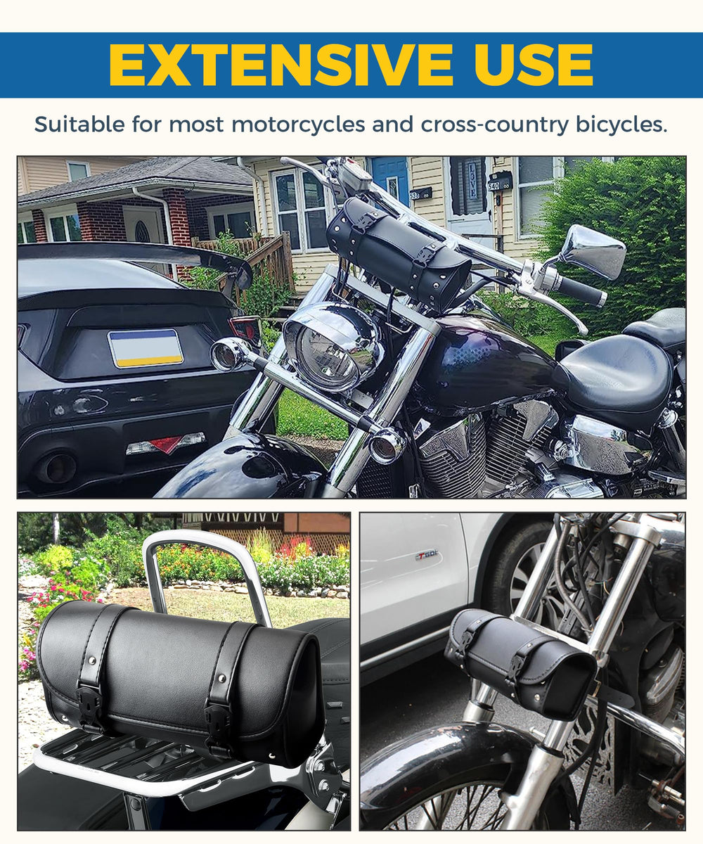 UBOG bag on a commuter bike in urban setting for organized carry