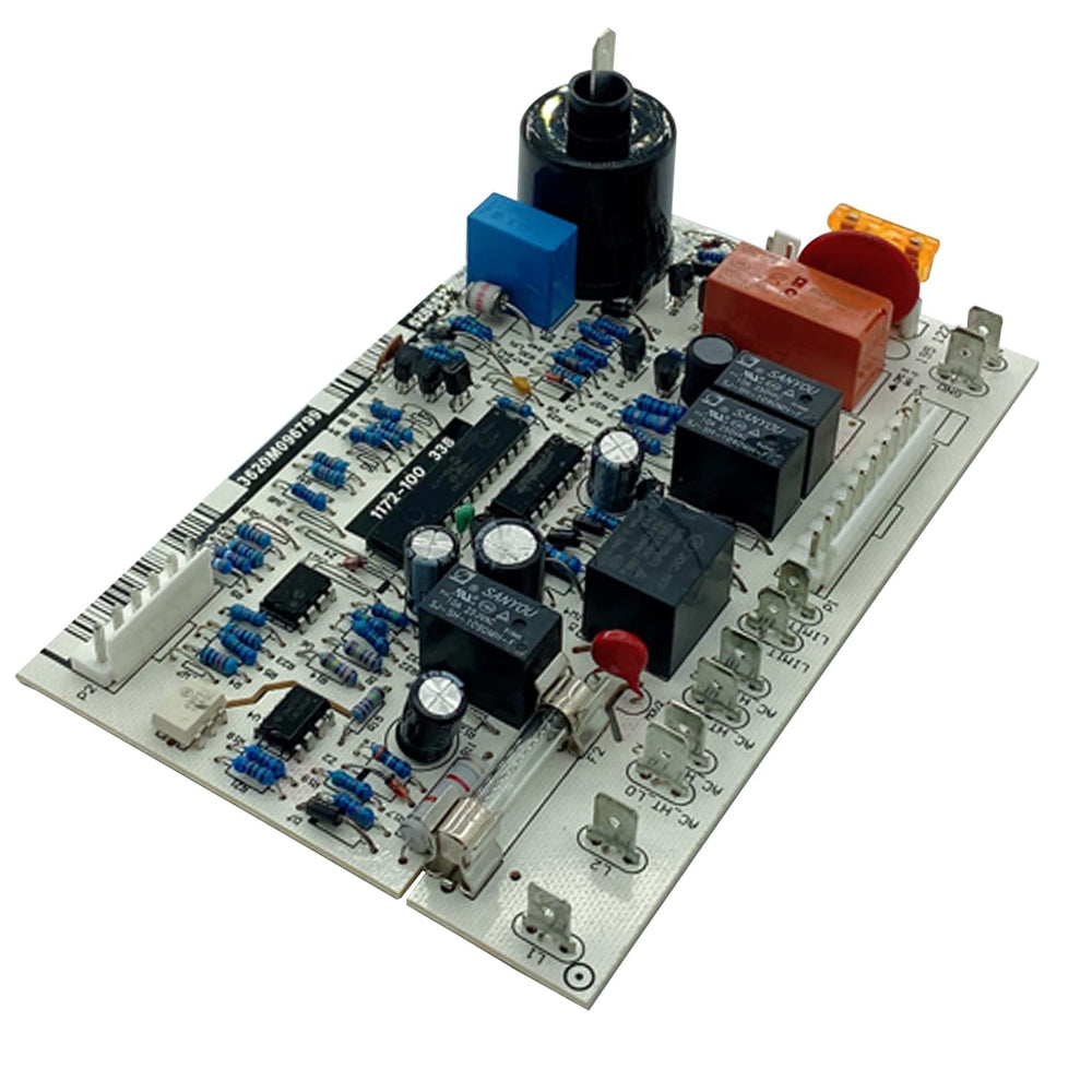 UcarSoon front panel replacement showing overall board and labels for correct fit