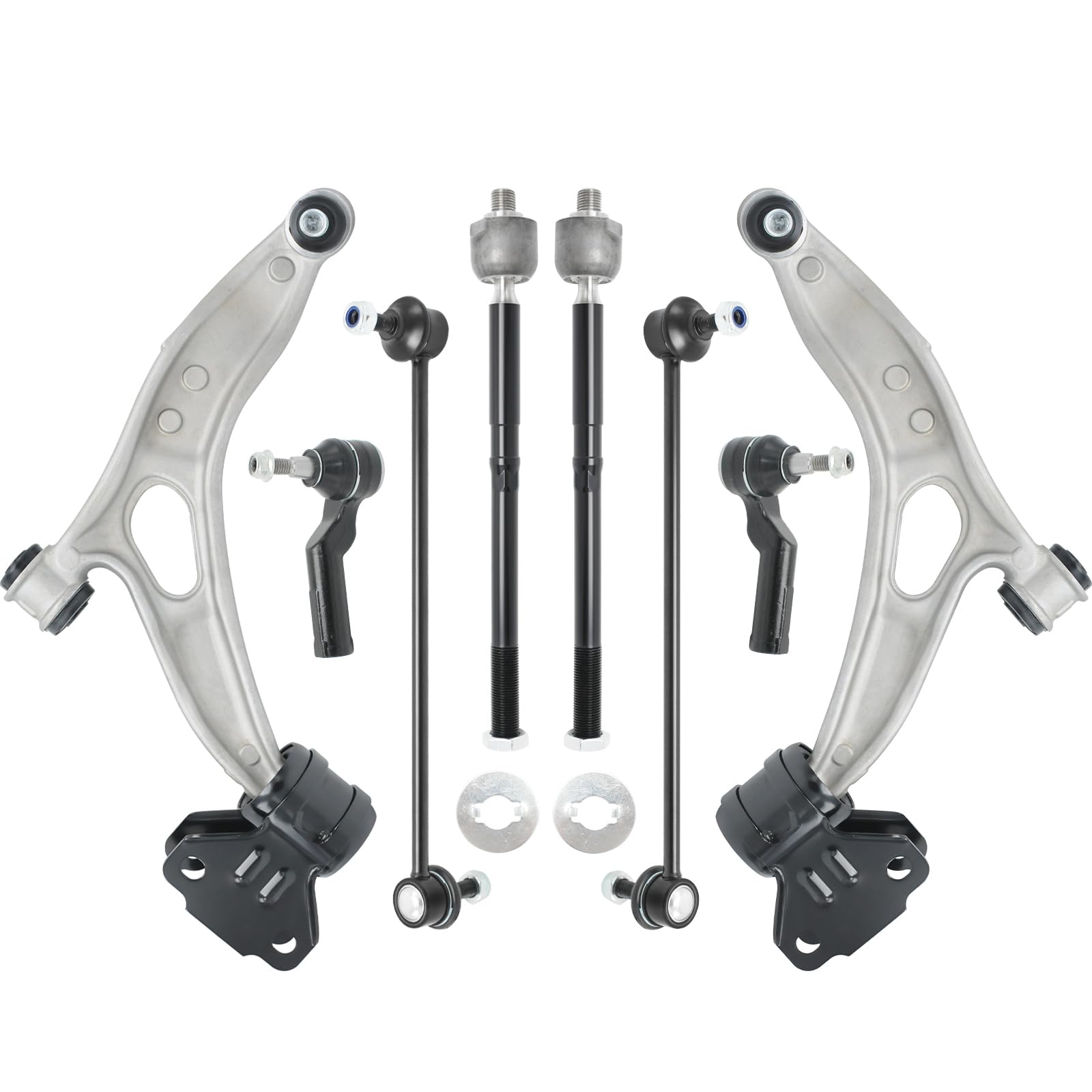 UGFC front lower control arm front view showing robust construction and improved stability