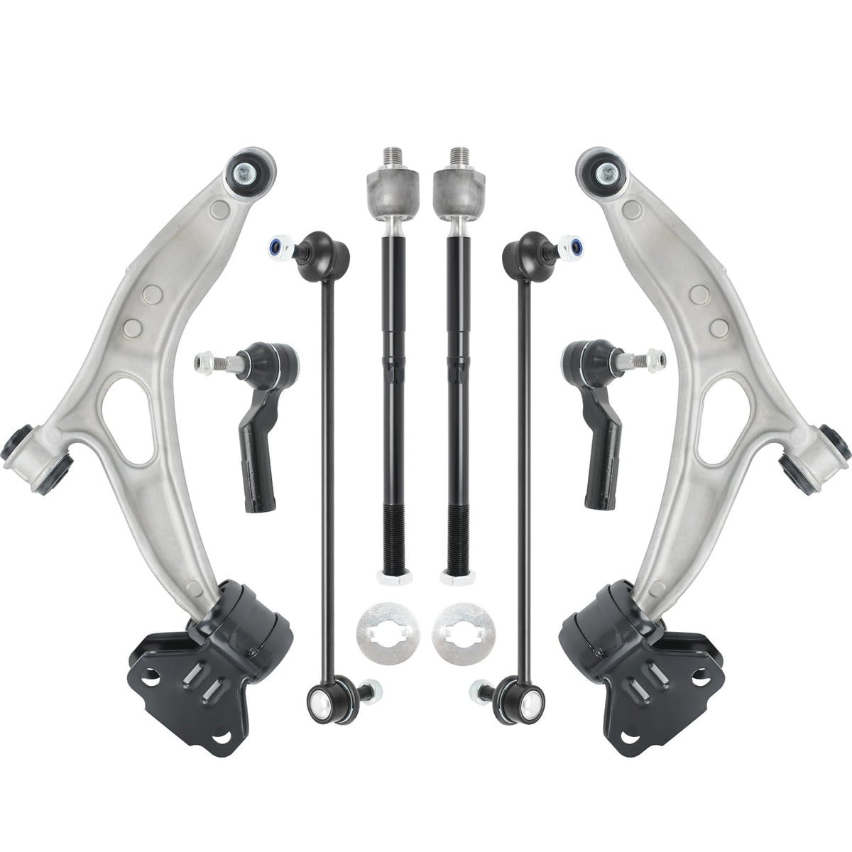 UGFC front lower control arm front view showing robust construction and improved stability