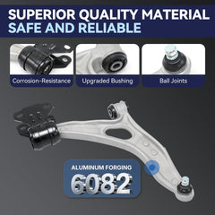 UGFC sway bar end link detail illustrating solid connection and reduced body roll