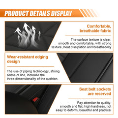 UHANBUT front pocket detail showing accessible storage for phone and cards