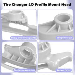ulapithi side profile showing low-profile mount head reduces pressure points