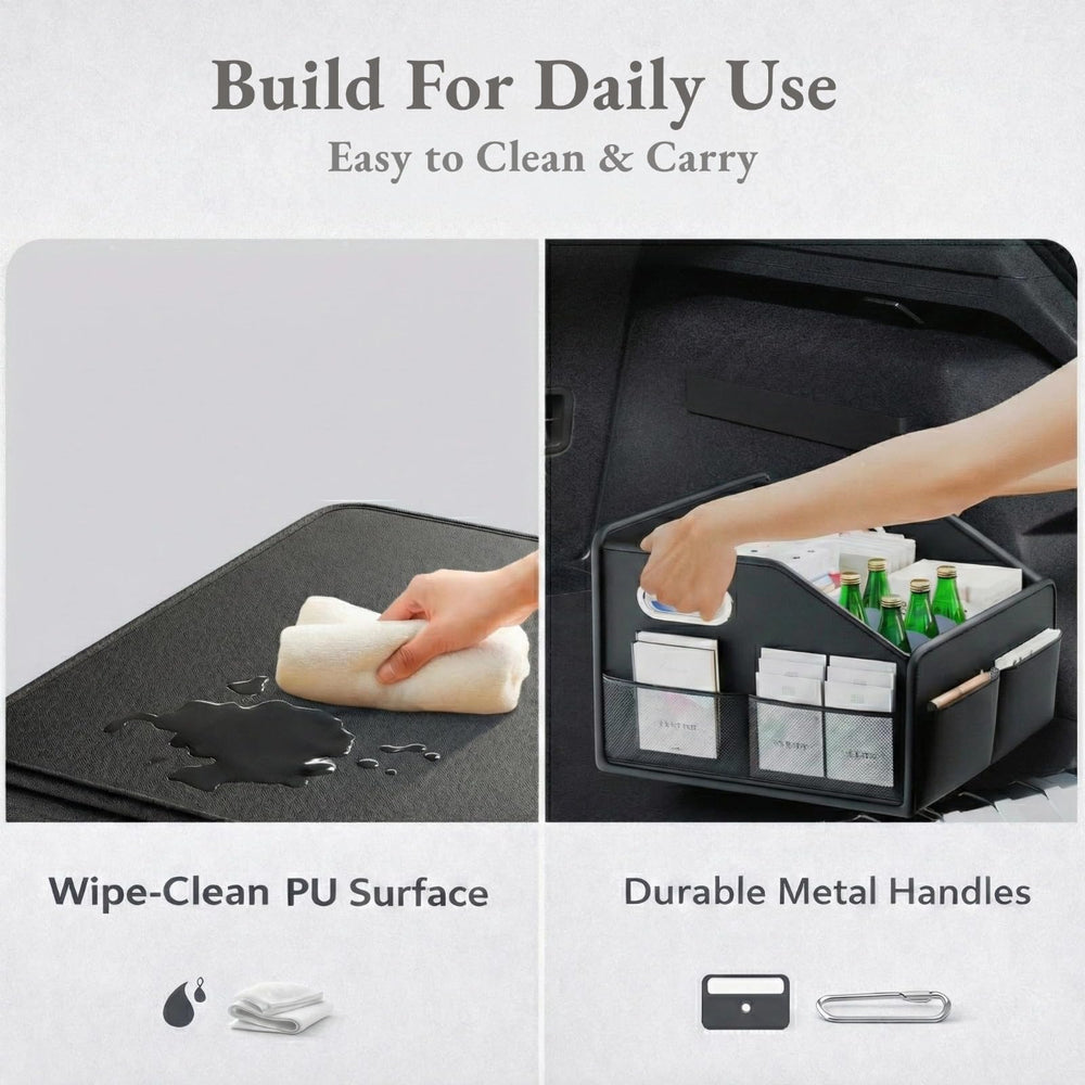 ULPOCMU metal handle detail showing sturdy carry convenience