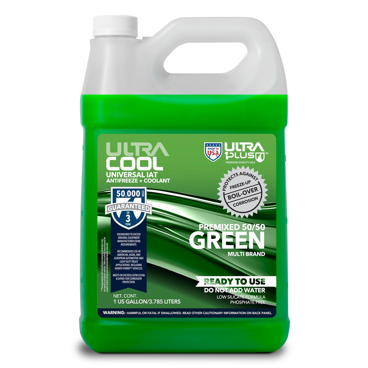 ULTRA 1PLUS front label showing product name and ready-to-use benefit