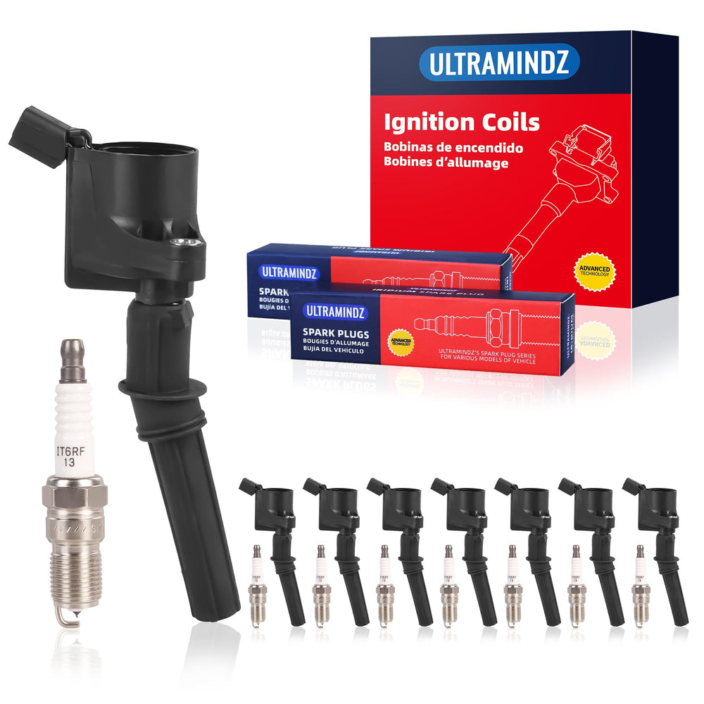 ultramindz front packaging showing complete coil and plug kit benefit reliability