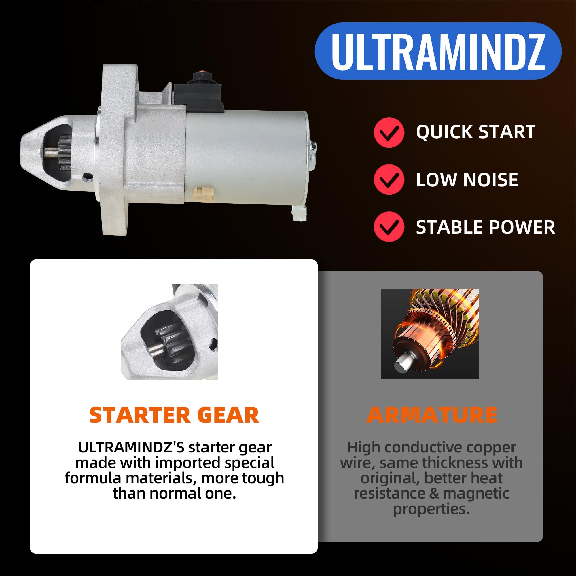 ultramindz starter boxed packaging and label for part verification benefit