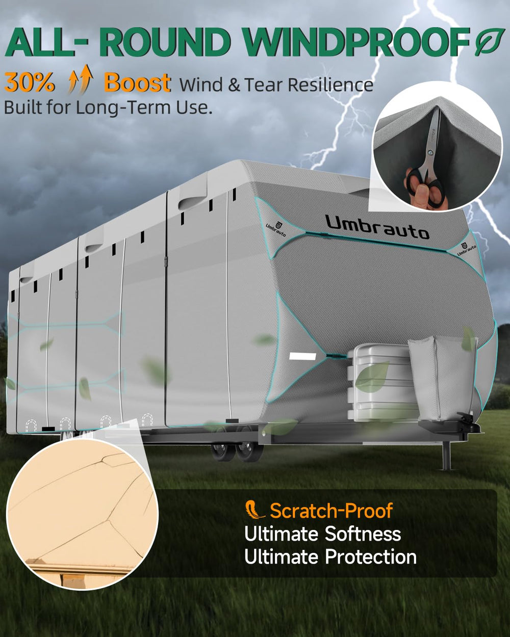 Umbrauto packed storage size compact for easy transport and storage