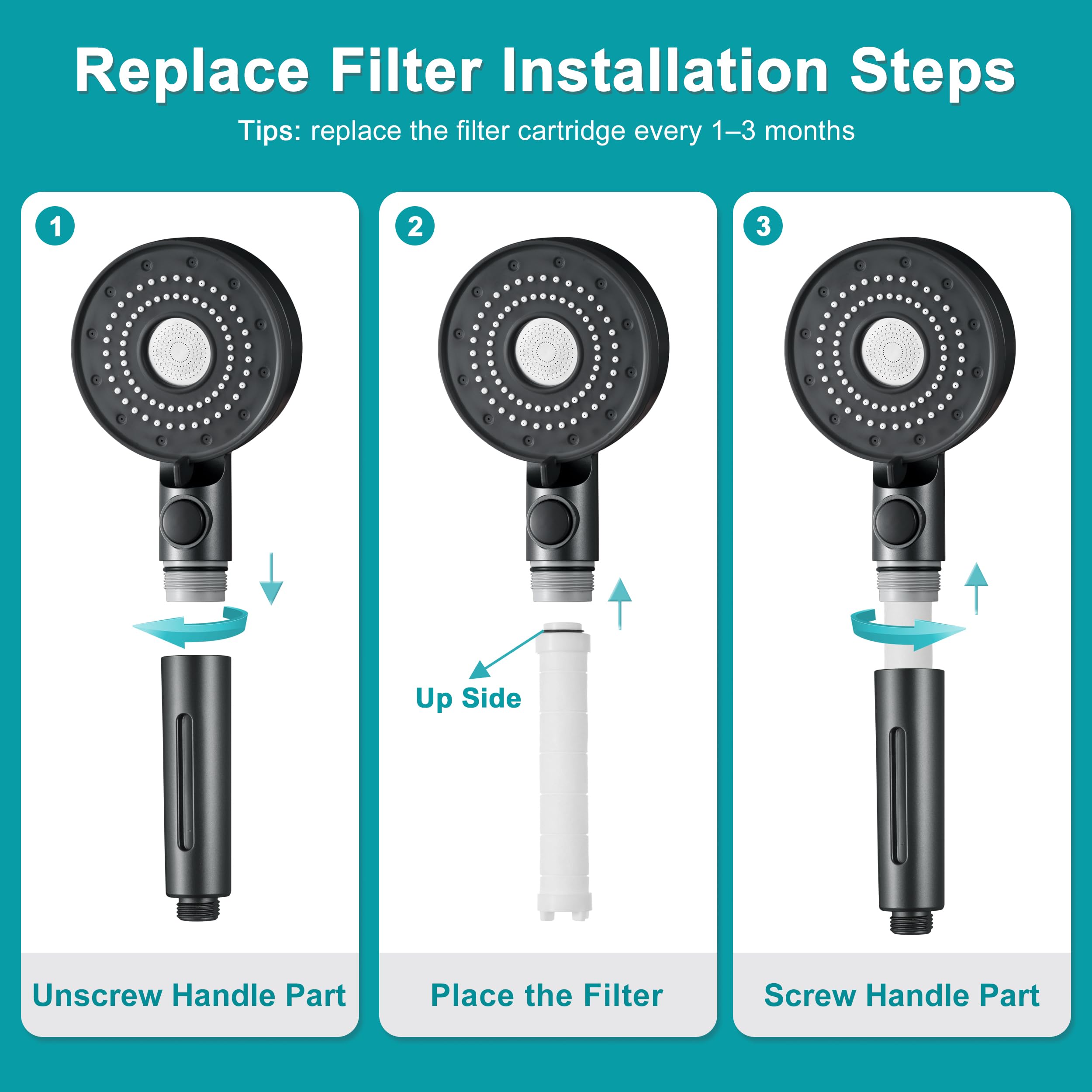 Umyder hose clamp detail releasing hose for use and locking during transit
