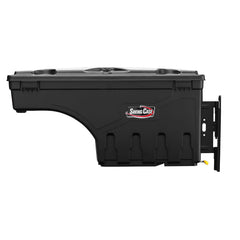 UNDERCOVER SwingCase front view showing compact driver-side storage and easy access