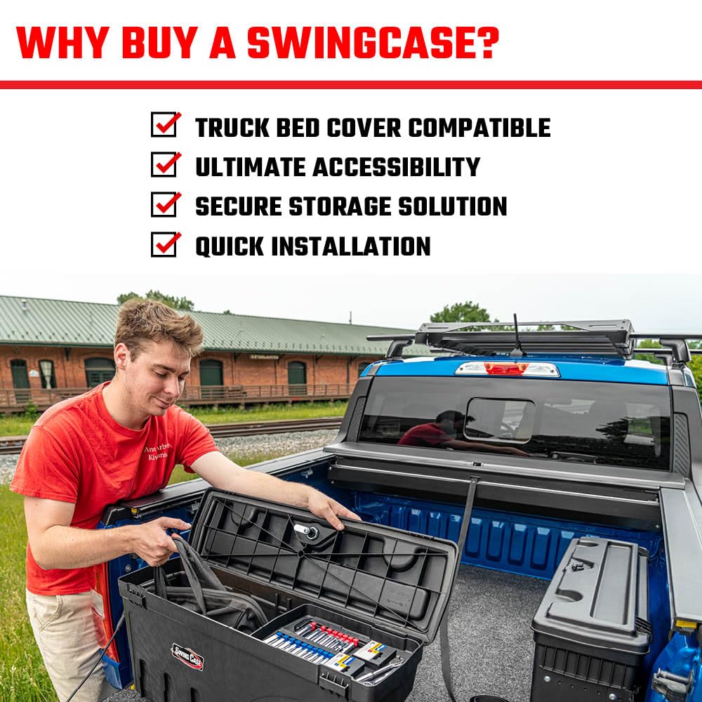 UNDERCOVER SwingCase perimeter moisture seal close-up protecting contents
