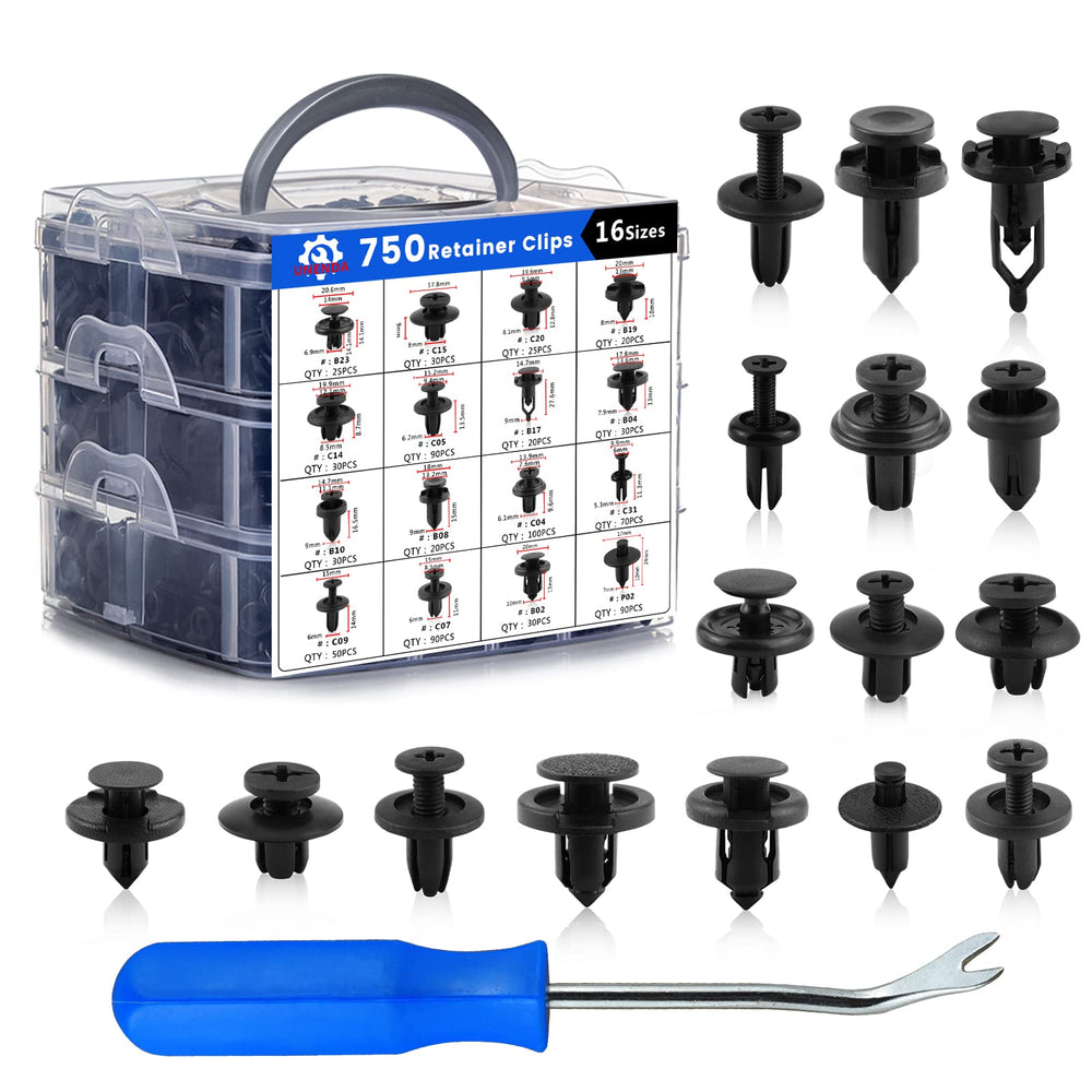 UNENDA kit front packaging showing case and label for quick identification and storage