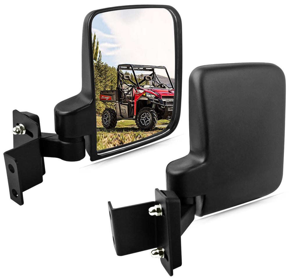 UNIGT front view mirror showing clean fit and improved rear visibility