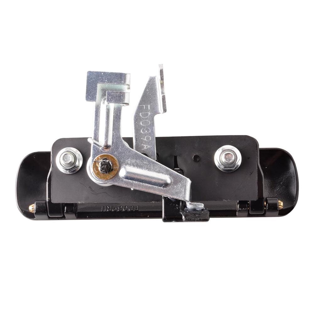 unikpas handle mounted on van door demonstrating correct fit and function