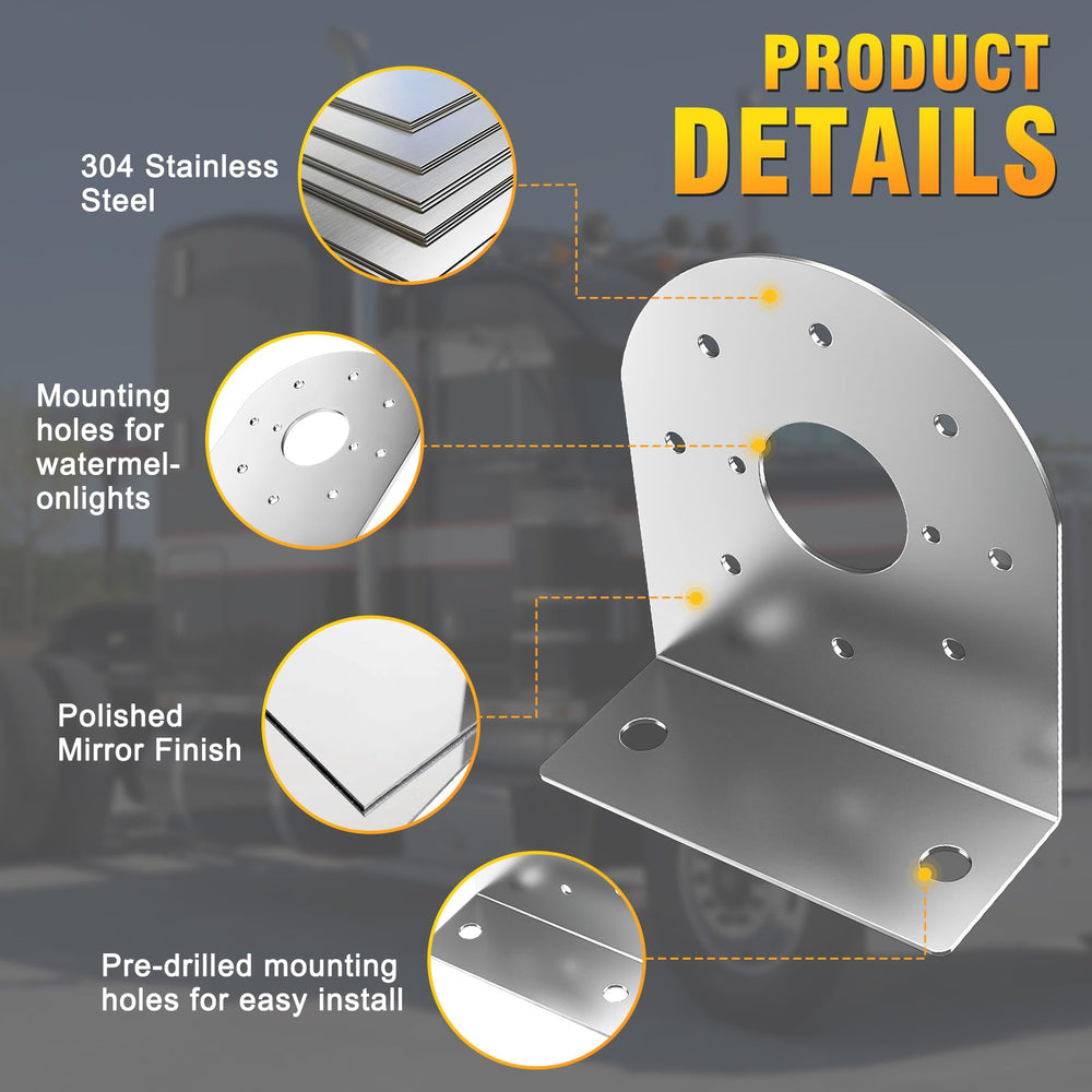 unionlux bracket reflecting underglow light, enhances light appearance