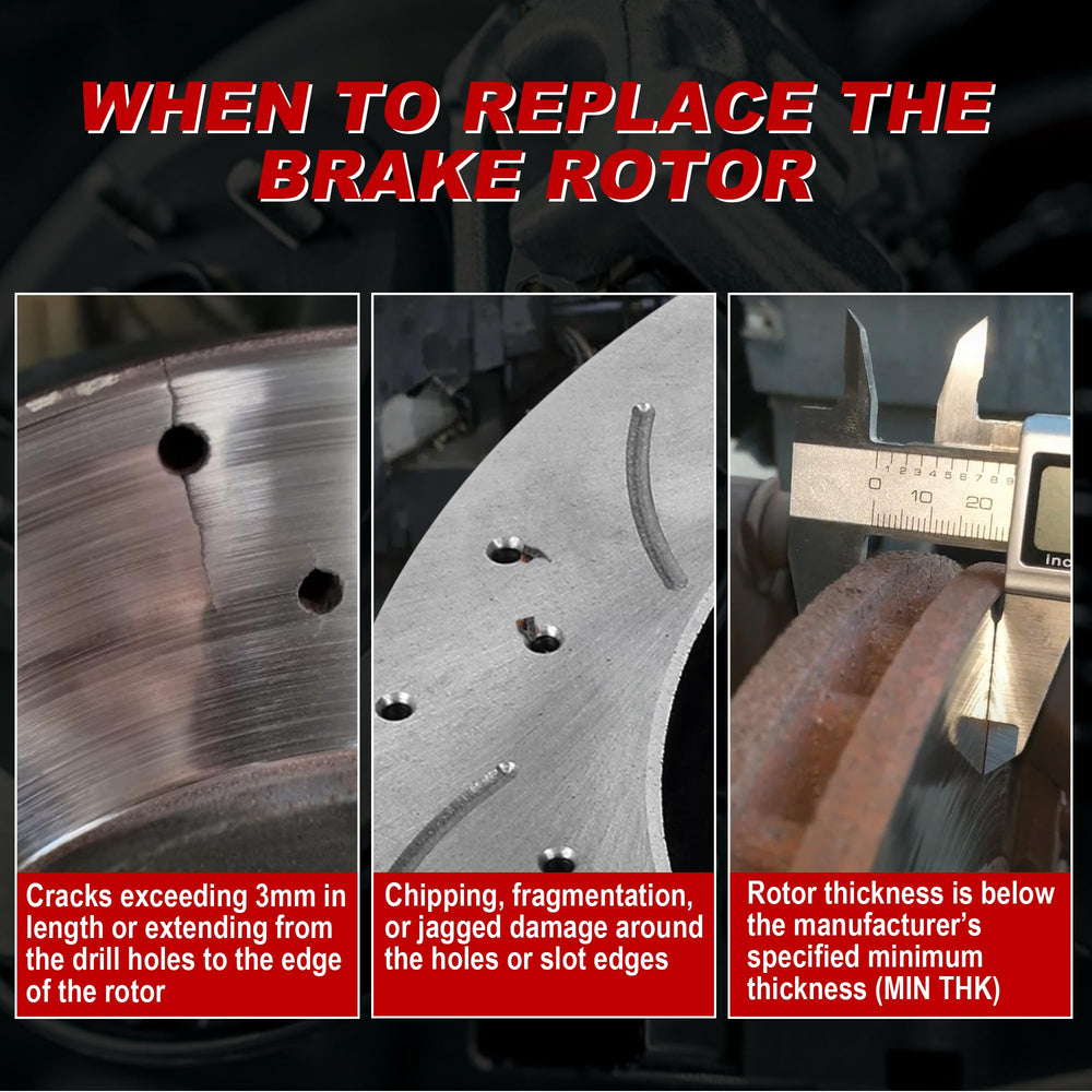 UNITHUB rotor edge profile showing venting and thickness for long-lasting wear resistance