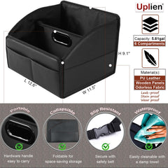 Uplien metal handle detail illustrating sturdy carry support for quick transport