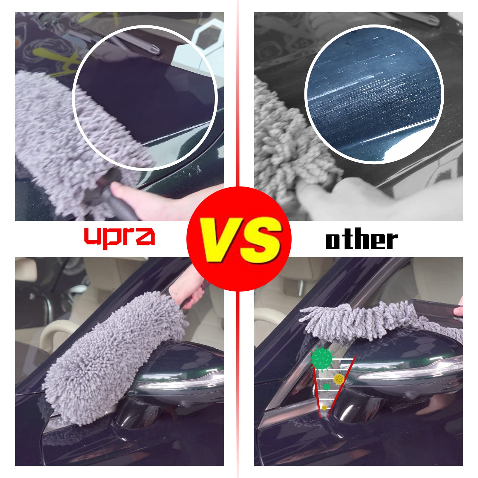 upra lifestyle driveway cleaning scene for quick outdoor dusting