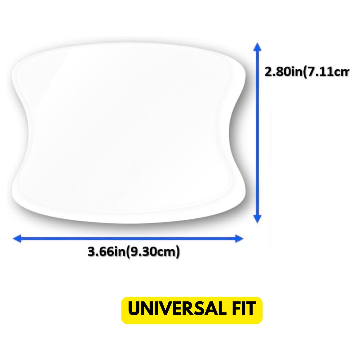 Upromax wet-install step with spray bottle showing simple application and accurate placement