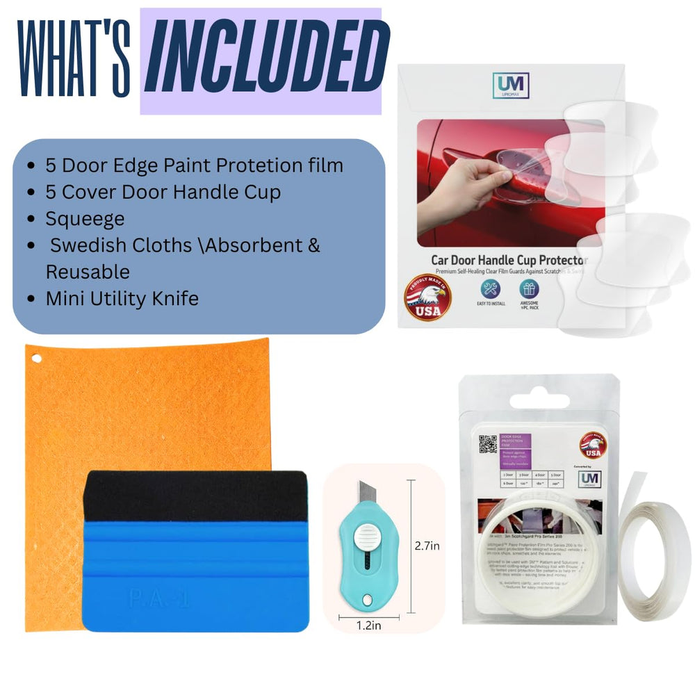 Upromax handle cup protector installed reducing handle-area wear