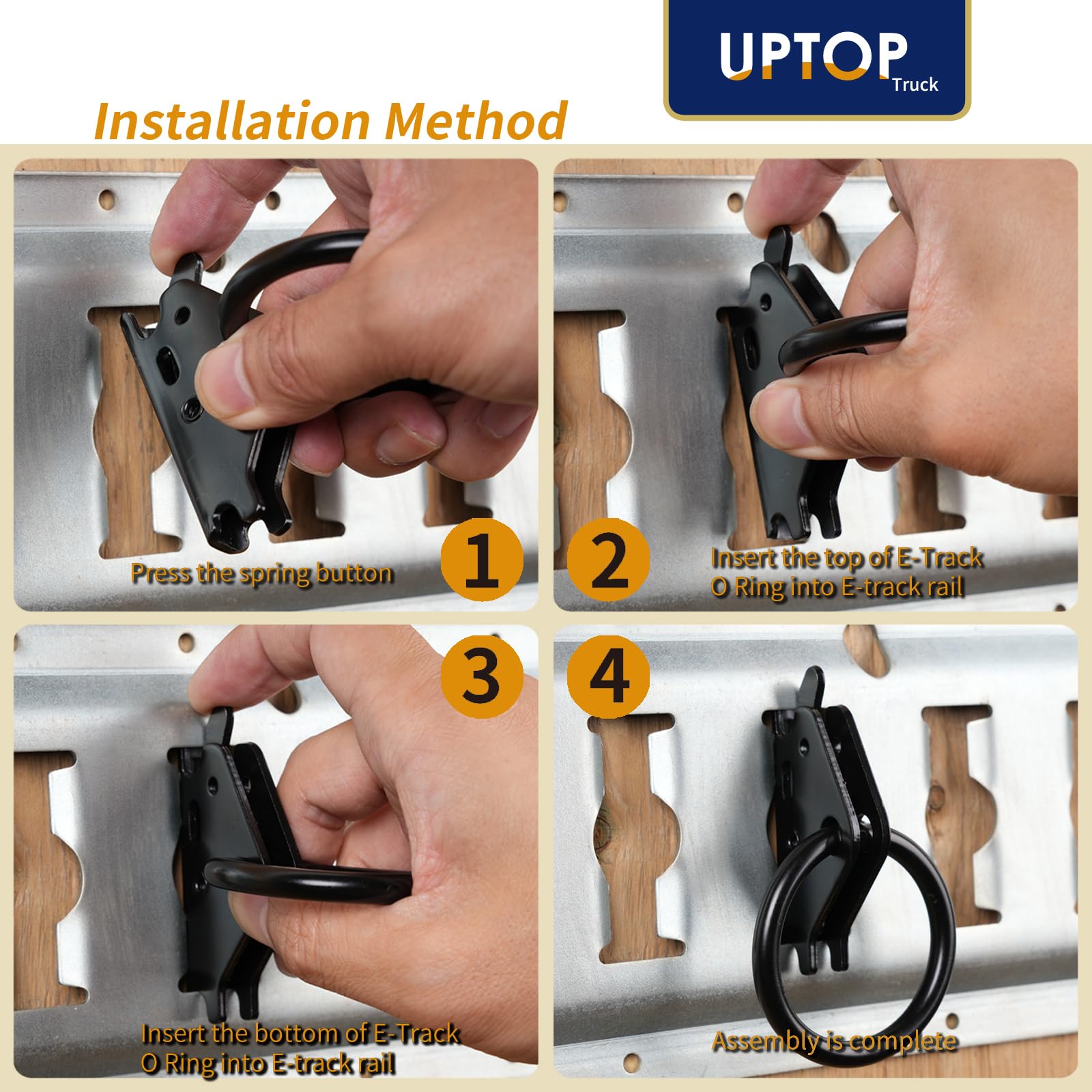 UPTOP with strap attached showing secure tie-down point for cargo benefit