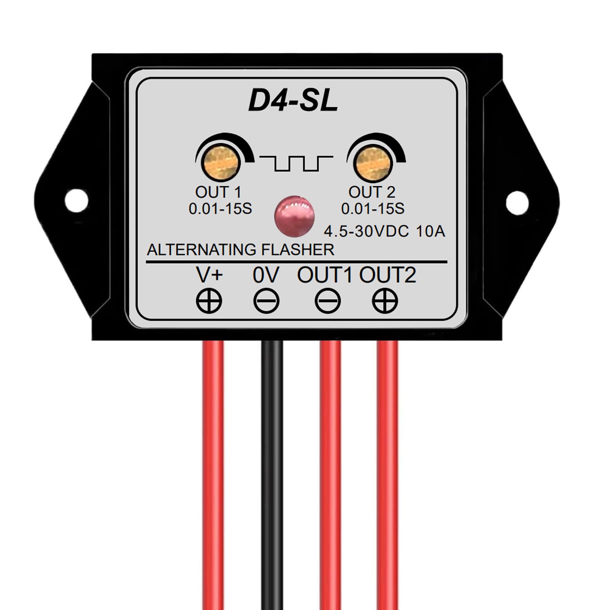 URANT front module view showing labels and mounting holes, easy identification benefit