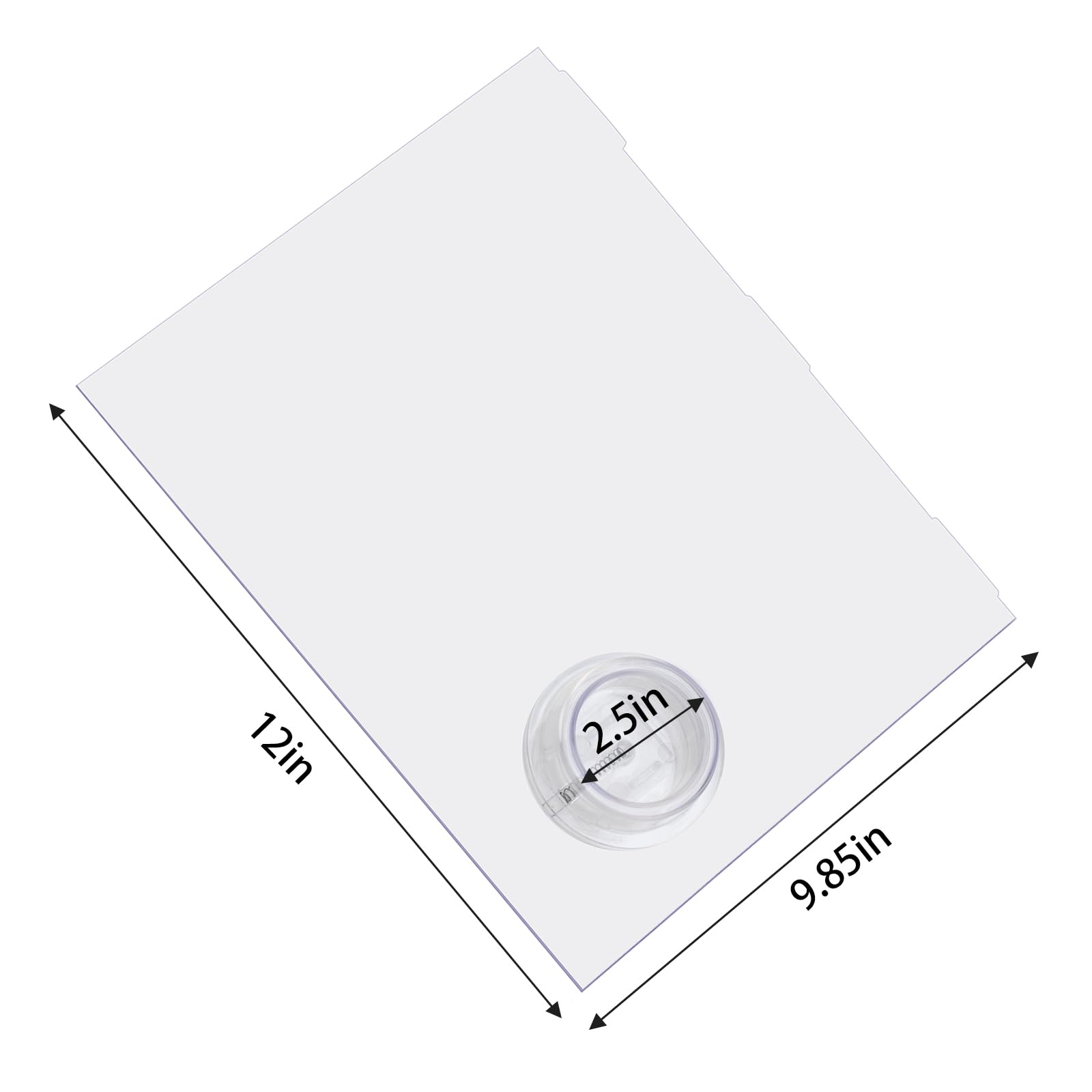 URYKEC close-up of push-down knob highlights easy one-handed operation benefit