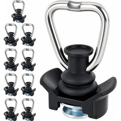 US Cargo Control front view of L-track stud showing compact anchor design and strength