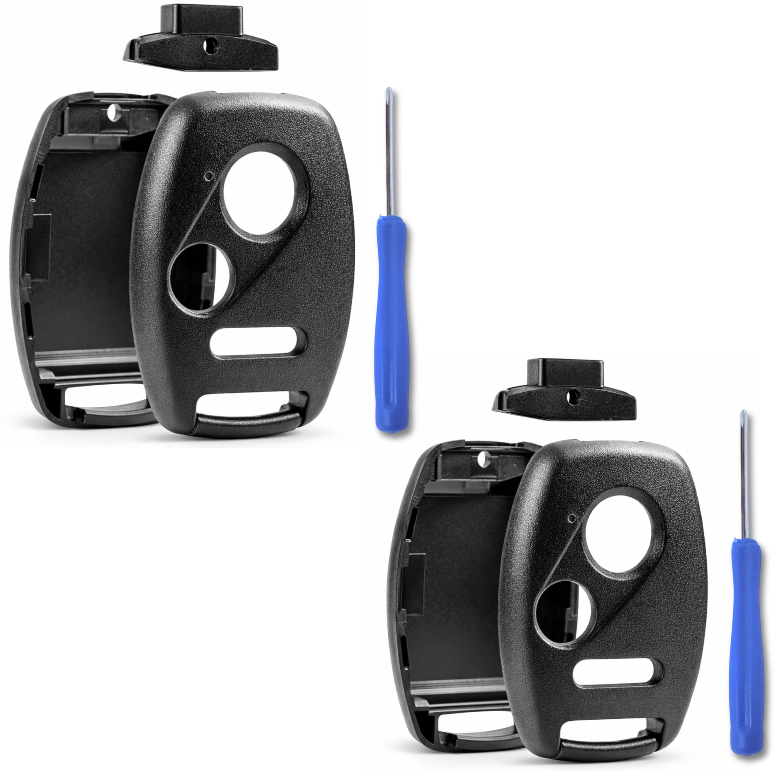 USARemote front-facing shell showing button layout and clean finish for easy replacement